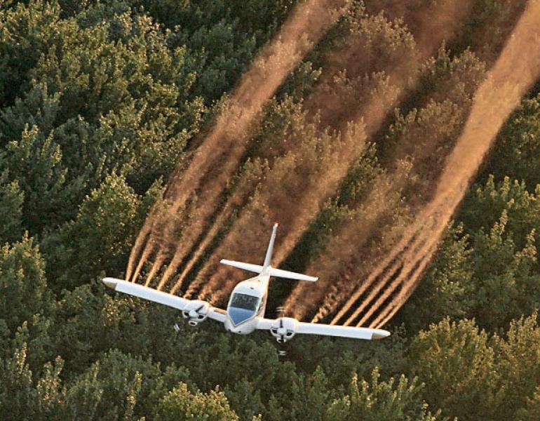 aerial application of pesticides