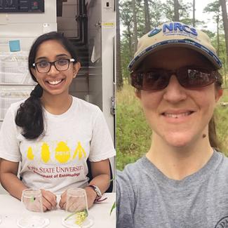 Both Dewind awardees are shown in this composite image.